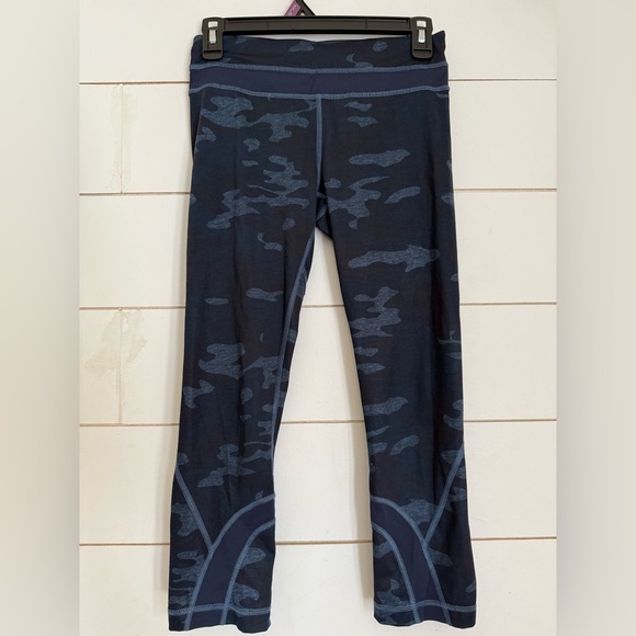 Lululemon run inspired crop camp oil silk blue - Picture 5 of 12